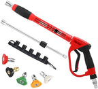 Tool Daily Pressure Washer Gun with 3/8” Swivel Quick Connector, High Pressure Washer Hose - Image 2