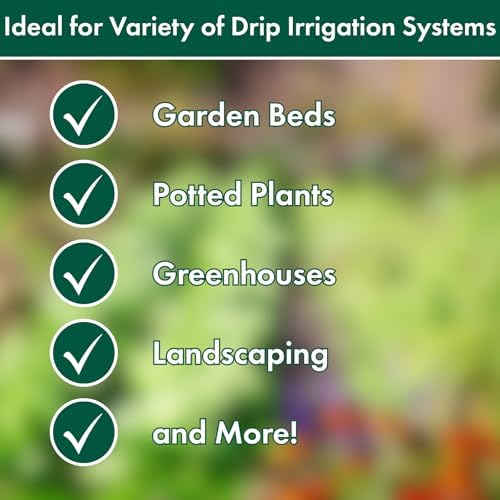 Eaton Brothers 1/4 Inch Drip Irrigation Tubing 500 ft – Flexible Blank Irrigation Hose for Drip Irrigation Systems, UV-Resistant Garden Irrigation Line for Raised Beds and Greenhouses - Image 5