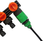 Garden Lawn Sprinkler Irrigation System 1/2" 3/4" 1" 4 Way Water Tap Connectors Quick Thread Ad Garden Hose Pipe Splitter Drip Irrigation Plant Tools (Size : 1'') - Image 4