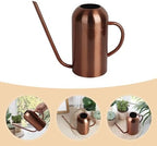 CALLARON Stainless Steel Watering Can with Long Spout 1.5l Indoor and Outdoor Plant Watering Pot for Garden Flowers and Bonsai Vintage Copper Finish - Image 3