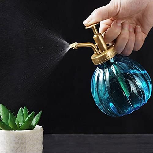 SUNESA Watering Can Plant Mister Spray Watering Can 350ML Vintage Flower Watering Can with Pump Plant Hand Press Spray Bottle Plant Mister - Clear Glass Spout Water Can (Color : White) - Image 7