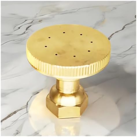 Adjustable 8 Hole Brass Sprayer Nozzle Atomizing Mist Fitting for Garden Hose - Image 6