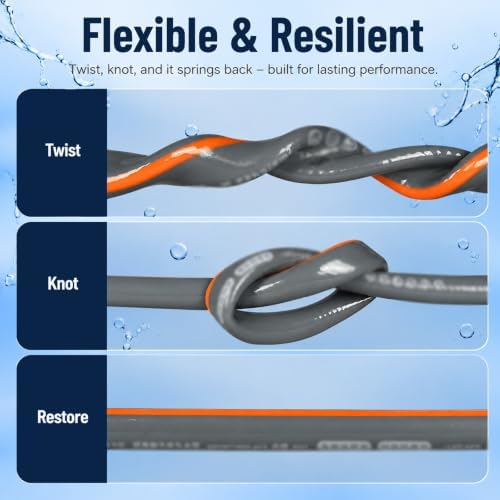 Garden Watering Hose Spray Misting and Drip Irrigation System Kit - Image 4