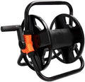 Garden Hose with 20m Storage Cart and Wall Mount Plastic and Metal Construction Space-Saving Design for Small Gardens and Patios Easy Wind-Up Handle by Unknown