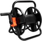 Garden Hose with 20m Storage Cart and Wall Mount Plastic and Metal Construction Space-Saving Design for Small Gardens and Patios Easy Wind-Up Handle by Unknown