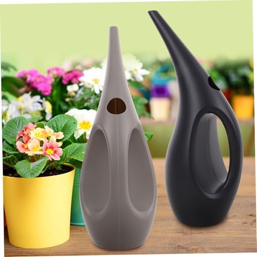 Milisten 2pcs Long Spout Watering Can for Gardening and Houseplants Lightweight Durable Refillable Horticulture Watering Bottle for Indoor and Outdoor Use Efficient Waste Design - Image 5