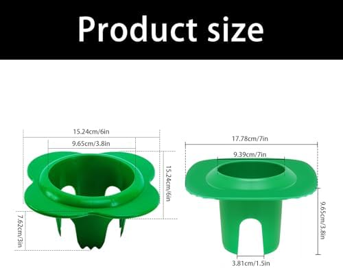 (6-Pieces) Sprinkler Head Cover Protector - Guard for In-Ground Irrigation, Anti-Crush Shield for Mowers & Foot - Image 7