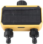 2 Zone Solar Sprinkler Timer, Garden Hose Valve Controller, Outdoor Automatic Irrigation System with Rain Delay for Yards​ - Image 6