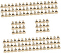 Kisangel 120pcs Low Pressure Brass Misting Nozzles for Outdoor Cooling Fine Atomizing Sprayers for Watering Landscaping and Greenhouse Irrigation by Kisangel