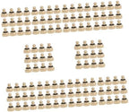 Kisangel 120pcs Low Pressure Brass Misting Nozzles for Outdoor Cooling Fine Atomizing Sprayers for Watering Landscaping and Greenhouse Irrigation by Kisangel