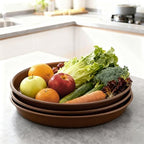 TITE Plant Saucer 16 inch,Heavy Large Planter Durable Thicker Plastic Plant Trays for Indoors and Outdoor,Plant Saucer Drip Trays,Brown (16 inch,Brown) Pack of 3 - Image 5