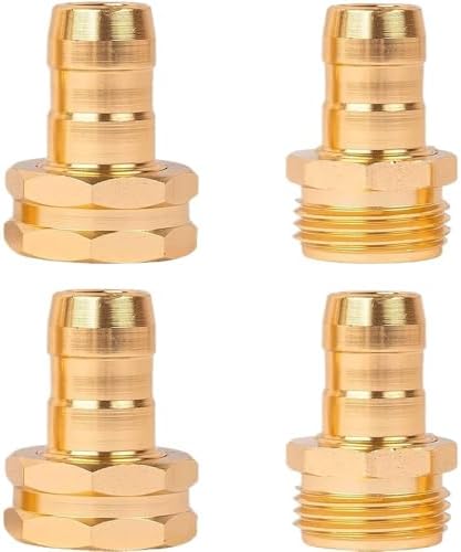 Garden Hose Repair Connector with Clamps, compatible with the 3/4" or 5/8" Garden Hose Fitting(6 Set (US Standard)) - Image 5