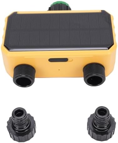 Sprinkler Timer, Water Irrigation Timer Flexible Scheduling Real Time Manual Watering Solar Powered with Rain Delay, for Yard Balcony Garden - Image 7