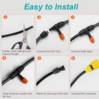 ZAQYCM Outdoor Mister for Greenhouse Watering & Chicken Coop Cooling System - Image 7