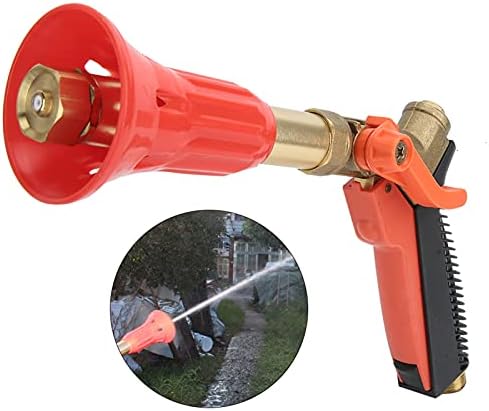 Zerodis Garden Spray Head Nozzles Handle Garden Hose Nozzle Sprayer Atomization and Water Column Watering Spray High Pressure for Hose Outdoor Head Non Slip and - Image 2