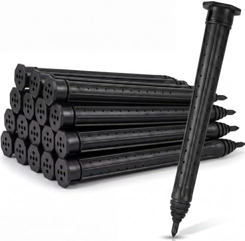 Junkin 18 Pack Tree Watering Stakes Deep Root Irrigation Spike, 14 Inch by Junkin