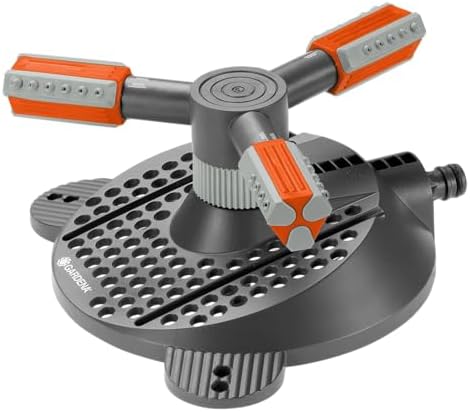 GARDENA Comfort Circular Sprinkler Mambo, Adjustable Coverage - 02062 by Unknown