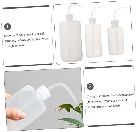 Cabilock 6pcs Thickened Squeeze Watering Bottles Measurement Portable Plastic Watering Can for Indoor Plants Gardening and Cleaning - Image 5