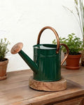 Bamworld Metal Watering Can for Indoor Outdoor Plant 1/2 Gallon Deep Green by Bamworld