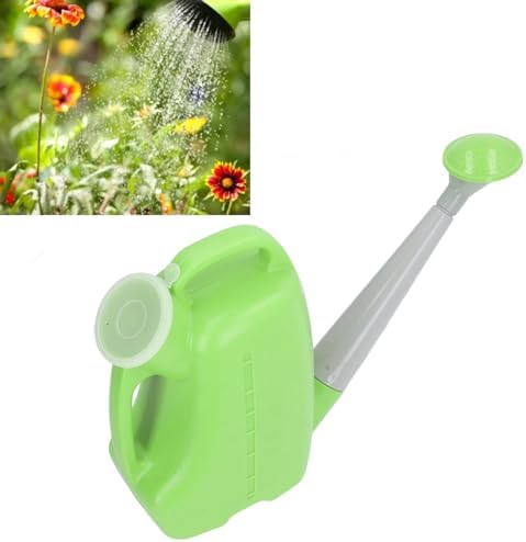 Watering Can, PP Long Spout Flower Watering Can, Garden Watering Pitcher Suitable for Indoor Outdoor Garden Flowers Plants (Green) - Image 6