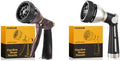 FANHAO Heavy Duty Metal Garden Hose Nozzle + Thumb Control Water Hose Nozzle by FANHAO