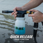Slick Products Garden Hose Foam Gun, 32oz Tank - Image 4