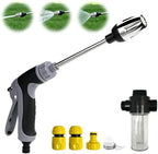 High Pressure Hose Nozzle Pressure Washer Hose Attachment – Turn Any Hose into a High Pressure Jet with 3 Linear/Columnar/Fan Nozzles for Car, Yard, Patio & Garden – Heavy Duty by Unknown