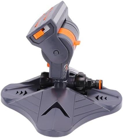 LiebeWH Automatic Lawn Sprinkler, ABS Garden Sprinkler with 16 Nozzles, 360 - Image 3