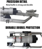 360° Fully Rotating Sprinkler with Adjustable Spray Gun Heavy Duty Zinc Alloy Nozzle Id-EAL for Farms Orchards Pasture Watering 20-50m² Coverage Area,50 - Image 5