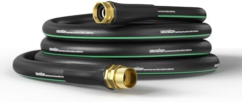 GreatBuddy Garden Hose 25ft, 5/8" Heavy Duty Water Hose by GreatBuddy