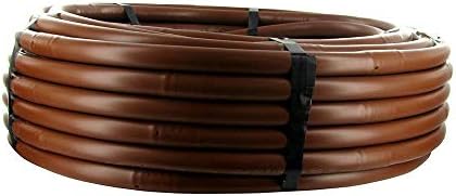 DIG Corporation PC Dripline, 100' Brown, 12" Spacing, 17 mm, 1 GPH, with Check Valve by DIGCorp%7CDripIrrigation%E2%80%93MicroIrrigation