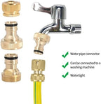 10Pcs Brass Garden Hose Quick Connector Drip Irrigation Fittings Repair Kit - Image 4