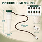 10 Pack Terracotta Self Watering Spikes with Siphon for Plants - Image 4