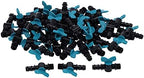 Tnfeeon Accessories Off Valve 20mm Inline Water Control Switch for Garden Drip Irrigation Greenhouse Sprinkler System 50PCS 1/2 Inch Male Thread Irrigation Shut Watering Equipment Nan by Tnfeeon