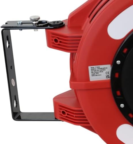 Macnaught C1 Retracta Heavy Duty 300 PSI Retractable Hose Reel For Hot/Cold Water Service - 1/2 inch x 40 ft High Temperature Hose rated to 176°F - Image 3