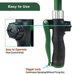 Heavy Duty 28 Inch Watering Wand with Pivoting Head, Adjustable Garden Hose Water Sprayer Wand with Ergonomic Handle, Spray 6 Watering Patterns, Perfect for Watering Seedling Beds, Flowers - Image 6