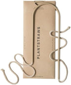 Beautiful Self-Watering Wick System for Effortless Plant Care, Automatic Drip Irrigation, Sustainable & Stylish Scandinavian Design, Ideal for House Plants (M, Beige Sand) by PLANTSTRAWS