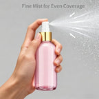 54 Pack 4 oz Small Glass Spray Bottles, Pink Refillable Fine Mist Bottles for Essential Oils, Cleaning Solutions, Perfume, Travel Size Liquid Containers - Image 4