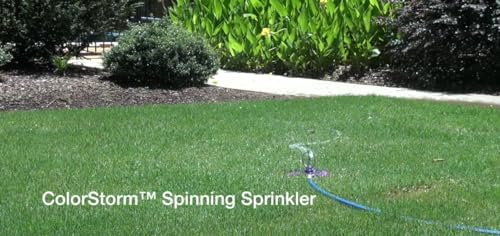 Dramm 15071 ColorStorm Spinning Sprinkler, Red - Image 3