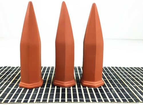 4 Pcs Automatic Watering Spikes Porcelain Anti Rust by WOFASHPURET