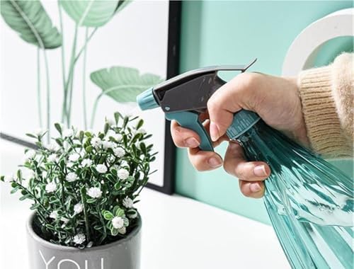 KeuLen Empty Spray Bottle,500ml Watering Can Gardening Plant Flower Irrigation Mist Sprayer Household Cleaning Hairdressing Tool(Color 01)(Green) - Image 4