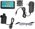 Solar Water Pump Kit with Flow Adjustable Timing for Rural Irrigation and Pool Circulation - 100-240V US Plug - Solar Powered System for Drinking Water Supply and Treatment by Klanata