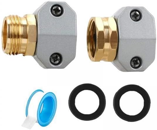 3X Garden Hose Repair Kit, Garden Hose Repair Accessories, Fit for 3/4 Inch and 5/8 Inch Hose with by Unknown