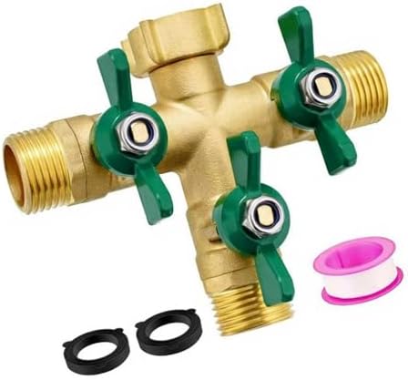 Oxidation-resistant bronze tap divider with fast link irrigation device for outdoor use, pipe shirt connection made of bronze with capacity - Image 7