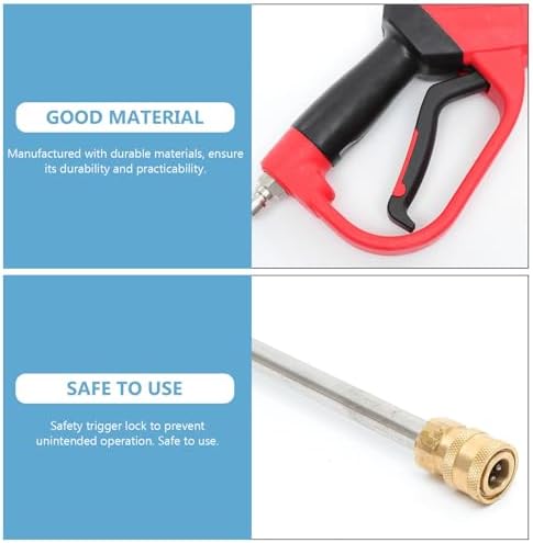 High Pressure Cleaning Sprayer Wand M22 1/4 Copper ABS - Image 3