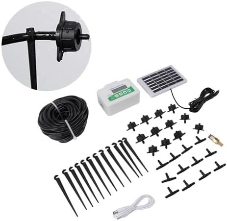 Solar Powered Irrigation System, Automatic Watering Timer, Smart Water Conservation, Customizable Watering Schedule, Garden Sprinkler - Image 2