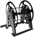 Dumble RV Extension Cord Reel Stand - 50-100ft Black Steel RV Electrical Cord Roll Up or Camper Hose Organizer Spool by Dumble