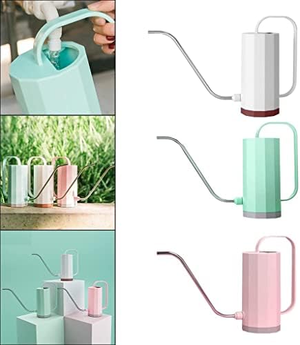 Indoor Outdoor Watering Plants Watering Can Water Pot Detachable Spout for House Plants Gardening Bottle Watering Equipment(Green) - Image 7