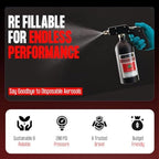 Sure Shot M2400S 24 oz Anodized Aluminum Sprayer, Adjustable Nozzle - Image 6