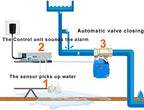 E-SDS Automatic Water Leak Detector with Shutoff Valve, Sounds Alarm - Image 4